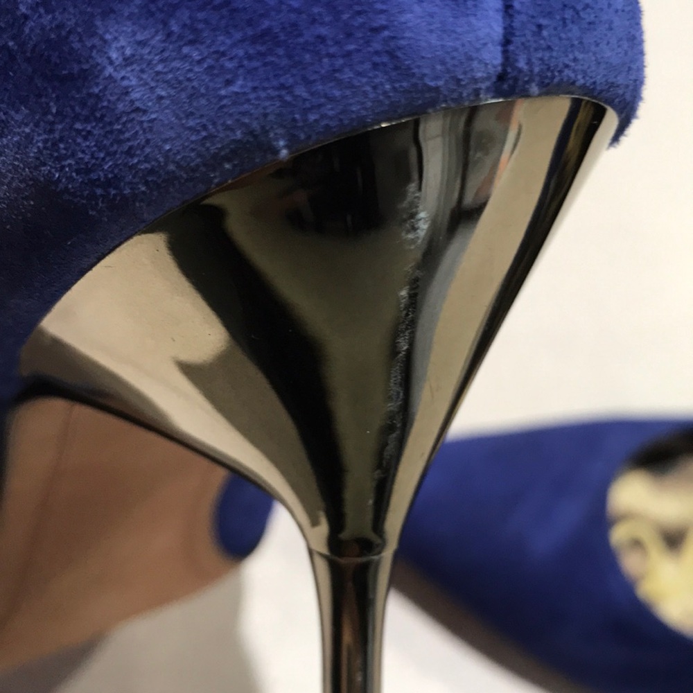 Sam Edelman - Danielle Blue Snake Pumps - Picture 4 of 5